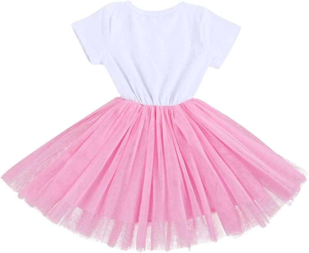 FYMNSI It's My 1st / 2nd Birthday Baby Toddler Kids Girl Cake Smash Tutu Dress Shiny Sequin Bow Headband Princess Party Outfit Photo Props Set 2pcs - Image 64