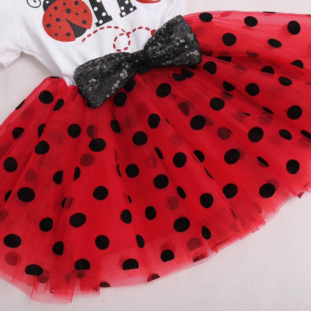 FYMNSI It's My 1st / 2nd Birthday Baby Toddler Kids Girl Cake Smash Tutu Dress Shiny Sequin Bow Headband Princess Party Outfit Photo Props Set 2pcs - Image 84
