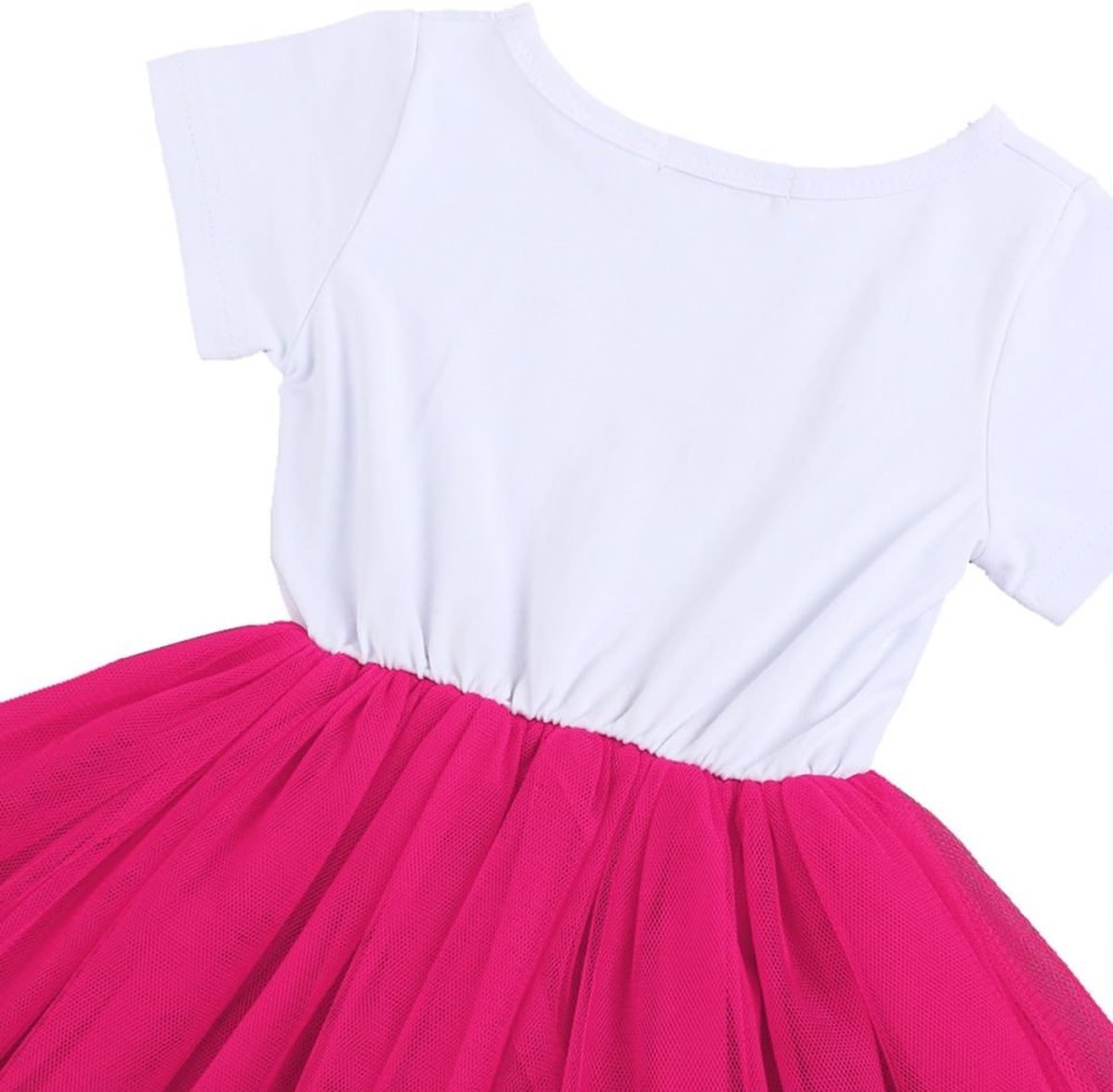 FYMNSI It's My 1st / 2nd Birthday Baby Toddler Kids Girl Cake Smash Tutu Dress Shiny Sequin Bow Headband Princess Party Outfit Photo Props Set 2pcs - Image 103
