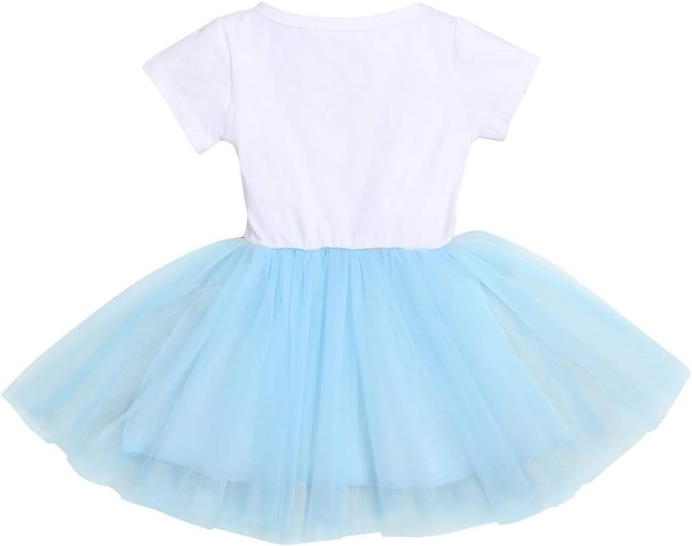 FYMNSI It's My 1st / 2nd Birthday Baby Toddler Kids Girl Cake Smash Tutu Dress Shiny Sequin Bow Headband Princess Party Outfit Photo Props Set 2pcs - Image 129