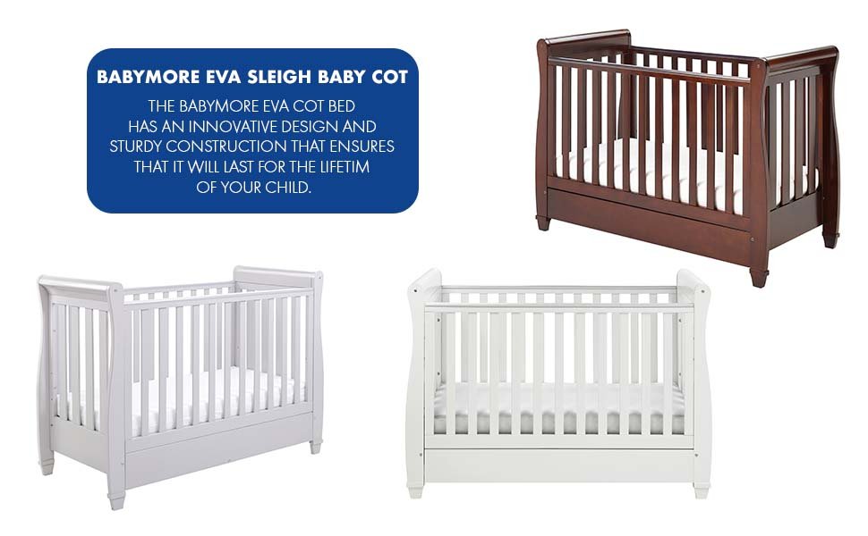 Eva Sleigh Cot Bed
