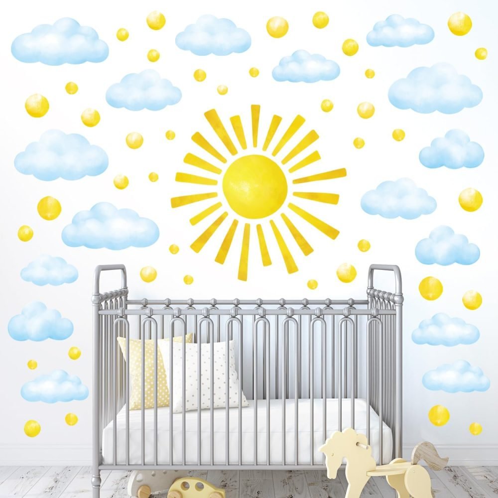 DECOWALL SG3-2308 The Road and Transports Kids Wall Stickers Decals Peel and Stick Removable for Nursery Bedroom Living Room Art murals Decorations - Image 28