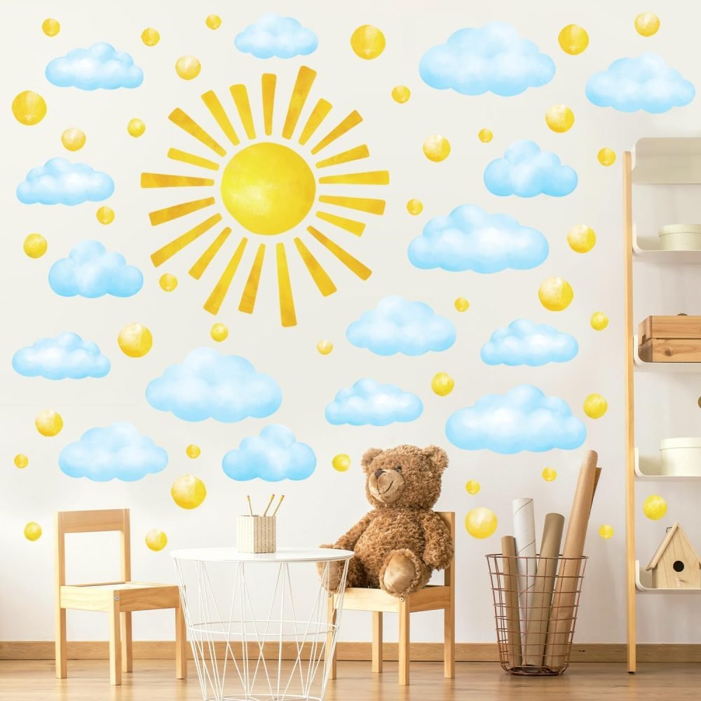 DECOWALL SG3-2308 The Road and Transports Kids Wall Stickers Decals Peel and Stick Removable for Nursery Bedroom Living Room Art murals Decorations - Image 29