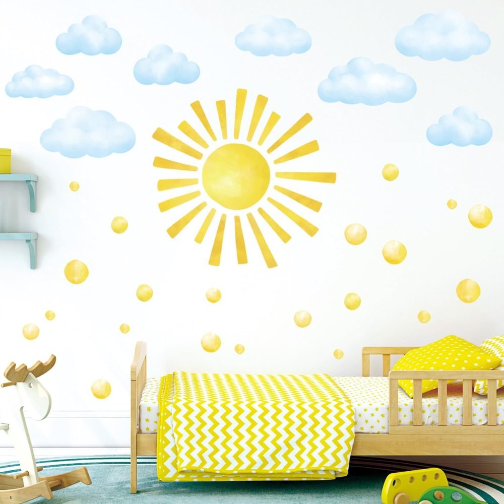 DECOWALL SG3-2308 The Road and Transports Kids Wall Stickers Decals Peel and Stick Removable for Nursery Bedroom Living Room Art murals Decorations - Image 30